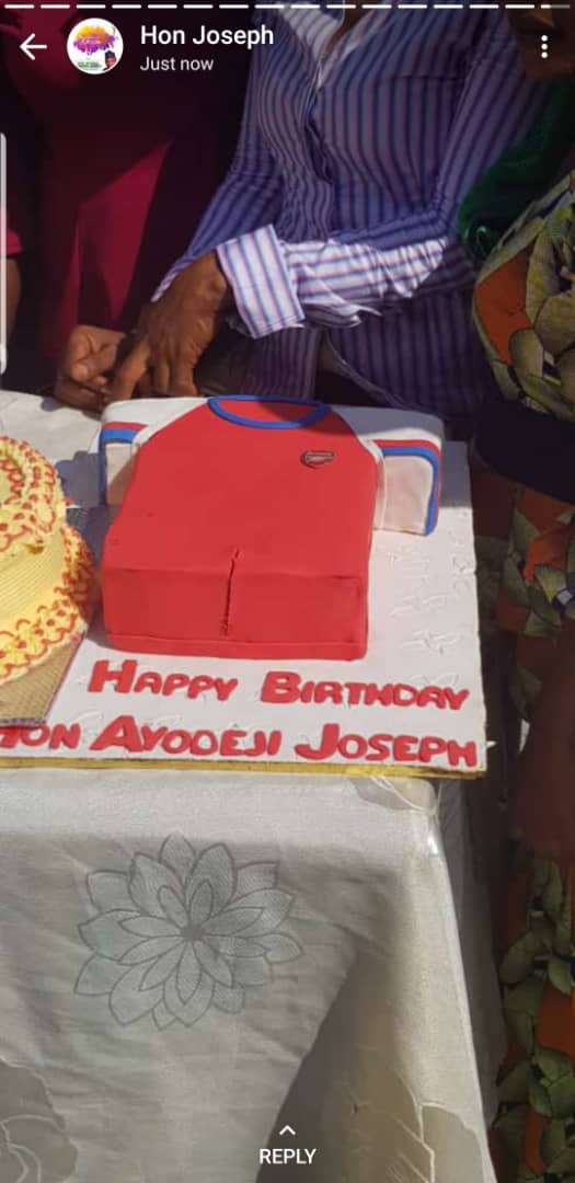 Pics as Supporters host People’s Honourable  Hon Joseph for his birthday in Apapa