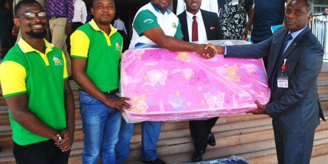 Mouka Donates Mattresses to Babies Born on Children’s Day