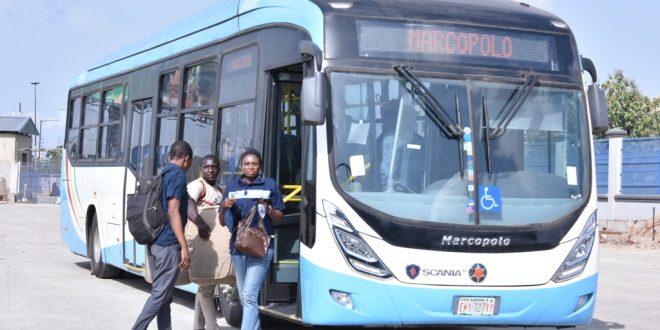 LAGOS LAUNCHES NEW BUSES WITH FREE SERVICE ON FIVE ROUTES