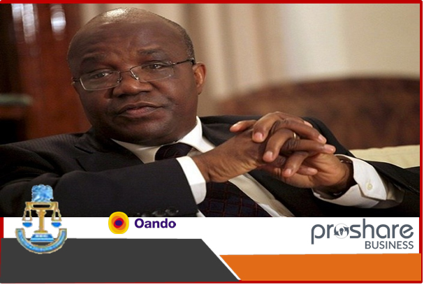 SEC Appoints Interim Management Team For Oando Plc Headed By Mr. Mutiu Olaniyi Adio Sunmonu