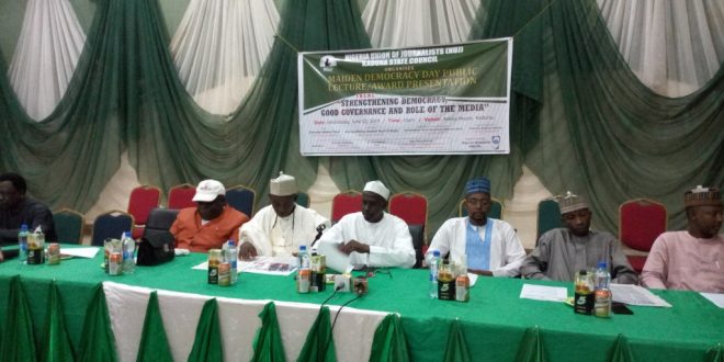 GOOD GOVERNANCE: Kaduna NUJ honours three eminent Nigerians