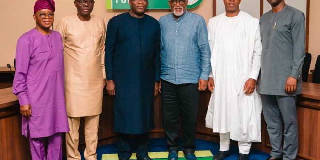 Pixs South West Govs meets in Abuja