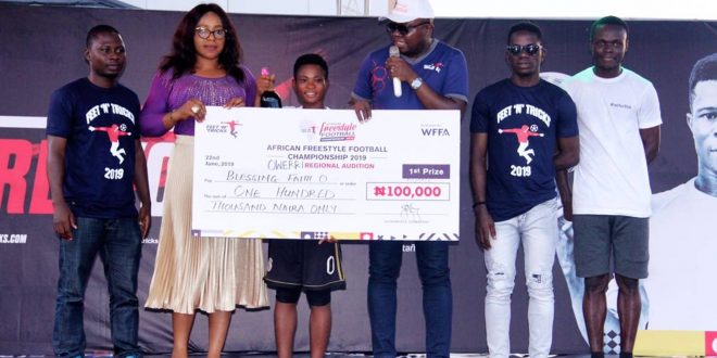 2019 African Freestyle Football Championship: Anthony, Faith Emerge winners from Owerri Region