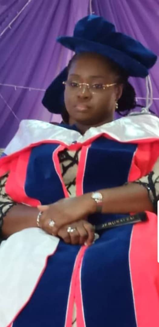 Pics Mrs Ahmed gets Doctorate in Divinity from Ajayi crowther theological sch