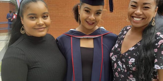 Pixs Top  sports marketer Bukky olopade daughter graduates in UK university