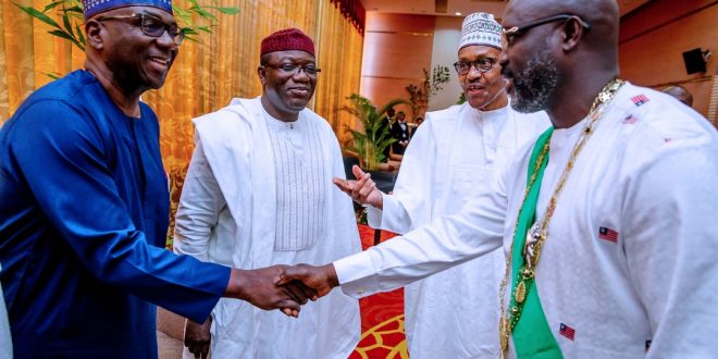 Governor AbdulRazaq at Liberia’s 172 Independence Anniversary Celebration