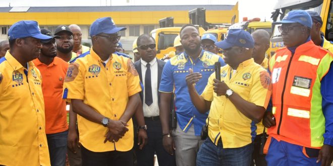 PHOTO NEWS: GOV. SANWO-OLU’S INSPECTION VISIT TO RRS PARADE GROUND AT ALAUSA, LASEMA CAPPA BASE AND THE SAFETY ARENA AT OSHODI ON TUESDAY, JULY 30, 2019