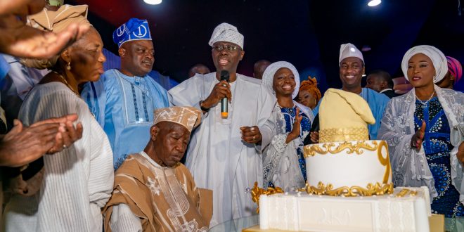 PHOTO NEWS: VICE PRESIDENT OSINBAJO, GOVS SANWO-OLU, ABIODUN, ASIWAJU TINUBU AT 90TH BIRTHDAY OF FIRST CIVILIAN GOVERNOR OF LAGOS STATE, ALHAJI LATEEF JAKANDE