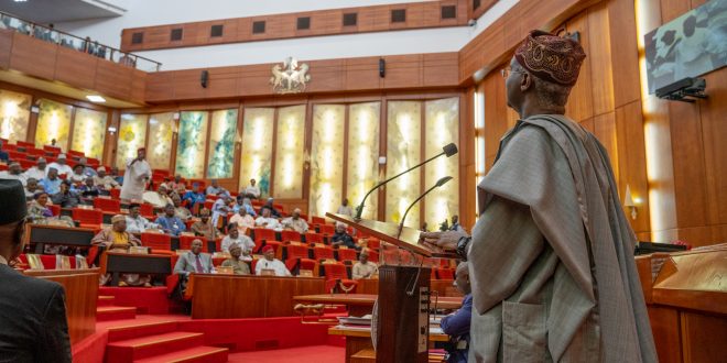 PICTURES: FASHOLA AT THE SENATE CONFIRMATION  SCREENING AT THE NATIONAL ASSEMBLY