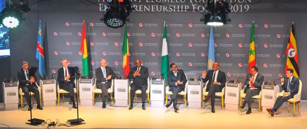 African Presidents, Global Leaders Tackle Job Creation, Youth Empowerment at the 2019 Tony Elumelu Foundation Entrepreneurship Forum