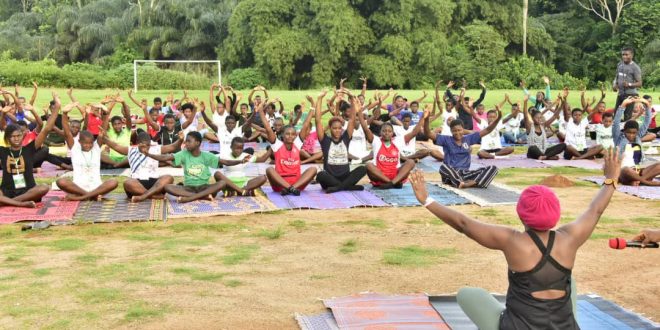 BEMORE Boot Camp: MRS. AKEREDOLU RECOMMENDS YOGA EXERCISE FOR NIGERIANS AGAINST HEALTH CHALLENGES