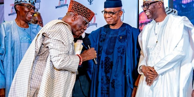 PHOTO NEWS: GOV SANWO-OLU AT 70TH ANNIVERSARY GRAND BALL OF LAGOS COUNTRY CLUB, IKEJA