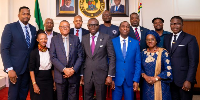 PHOTO NEWS: GOV SANWO-OLU RECEIVES SOUTH AFRICAN CONSUL- GENERAL AT LAGOS HOUSE, ALAUSA