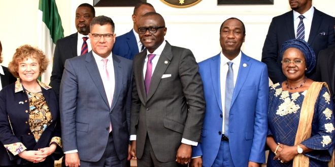 PHOTO NEWS: GOV. SANWO-OLU RECEIVES UK MINISTER OF STATE FOR INTERNATIONAL DEVELOPMENT, ALOK SHARMA AT LAGOS HOUSE, ALAUSA, IKEJA