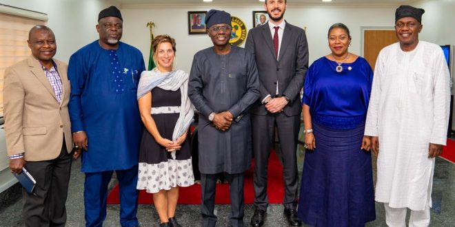 PHOTO NEWS: GOV SANWO-OLU RECEIVES ENVOY FROM THE UNITED NATIONS HUMAN RIGHTS SPECIAL PROCEDURES AT LAGOS HOUSE, ALAUSA