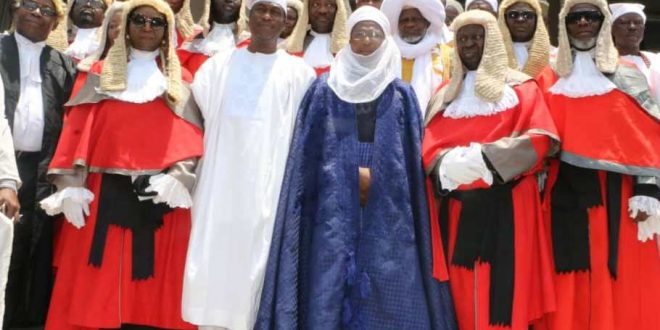 PHOTO NEWS: GOV. SANWO-OLU ATTENDS OPENING OF 2019/2020 LEGAL YEAR SPECIAL SERVICE AT CENTRAL MOSQUE, LAGOS ISLAND