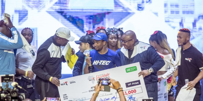 The Unbeatable Abdul Titi Kone Re-Emerges African Freestyle Football Champion.