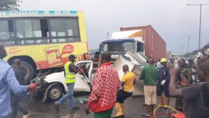 One feared killed in multiple accidents on Otedola Bridge