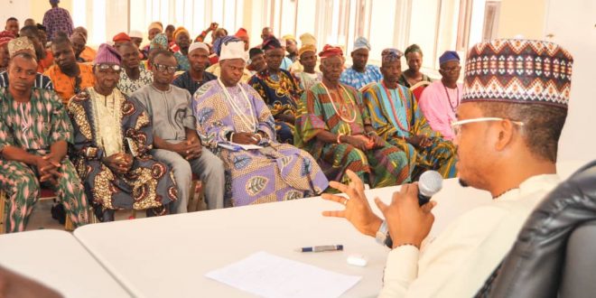 EXPLORING OKE-OGUN’S AGRICULTURAL POTENTIAL: SHINA PELLER MEETS WITH FARMERS, TO PROVIDE THEM WITH FARMING FACILITIES