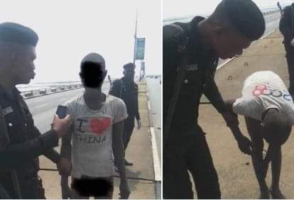 Police Rescues Man Who Attempted Suicide On Third Mainland Bridge