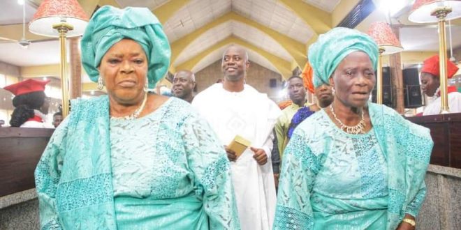 Pictures  Gov makinde mom holds 80th birthday Thanksgiving service