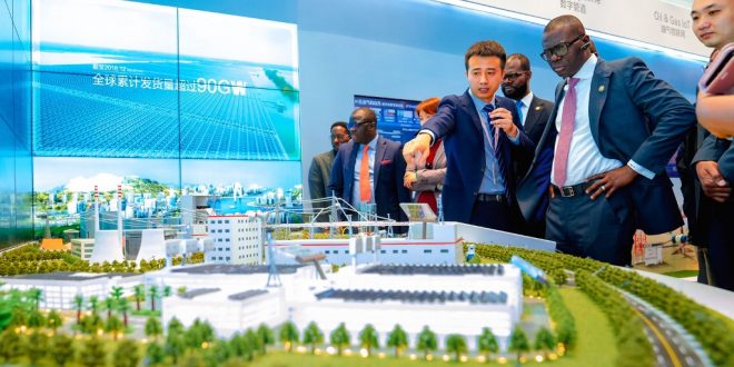 PICTURES: GOV. SANWO-OLU MEETS WITH MANAGEMENT TEAM OF HUAWEI GROUP, TOURS SMART CITY PROJECT IN SCHENZEN, CHINA.