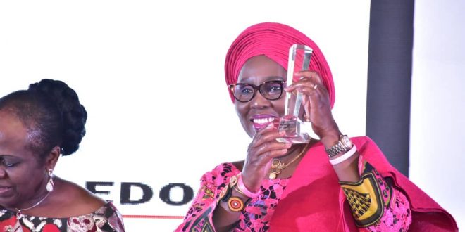 Tribune @70: Mrs. Akeredolu bags Champion of Humanity award