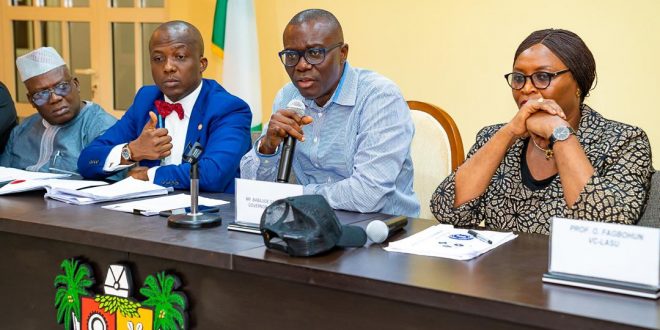 Sanwo-Olu seals deal with private developers to build 8,200-unit hostel at LASU