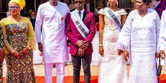 PICTURES: GOV. SANWO-OLU ATTENDS BETHESDA HOME FOR THE BLIND ANNUAL MULTIPURPOSE END OF THE YEAR THANKSGIVING SERVICE AT SURULERE