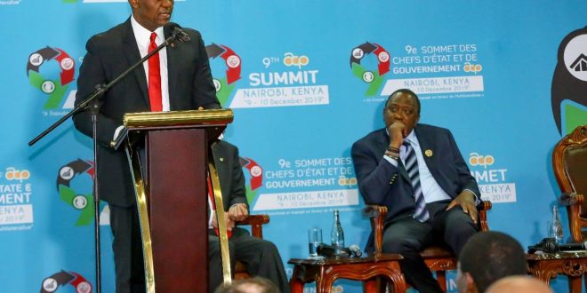 Improve the Business Environment to Drive Industrialisation, Wealth Creation in African, Caribbean and Pacific Countries, Elumelu Tells ACP Presidents in Kenya