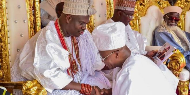 OONI VISITS YORUBA COMMUNITY IN GHANA, PRAISED BY PRESIDENT AKUFO ADO FOR   PAN-AFRICANISM