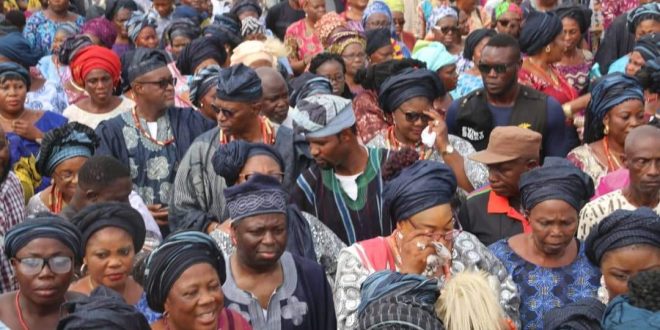 And Ondo stood still,  As Iroko Dr Mimiko and family hold funeral possessions for Mum