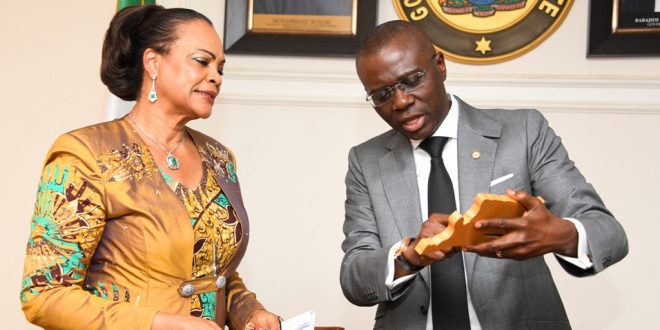 PICTURES: LAGOS PUBLIC INTEREST LAW PARTNERSHIP BOARD OF TRUSTEES PAY COURTESY VISIT TO GOV. SANWO-OLU AT LAGOS HOUSE, ALAUSA, IKEJA, O.