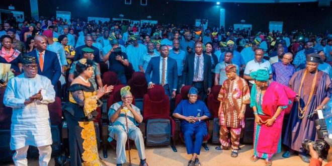 Pics from Obj at 85 As Abiodun hails him