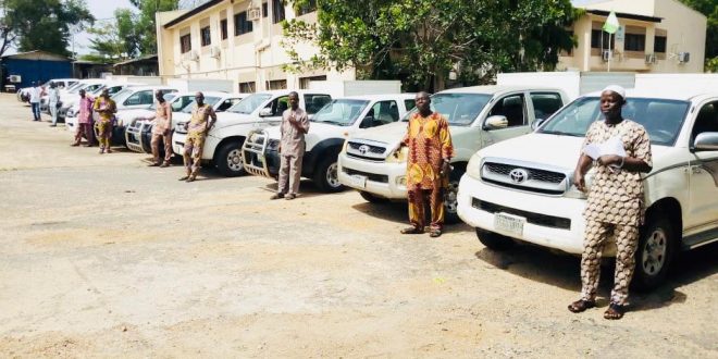 Coronavirus: Inec sends 100 of his vans to presidential team