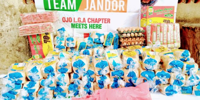 COVID-19: OJO LGA WELCOMES JANDOR FOOD BANK INITIATIVE