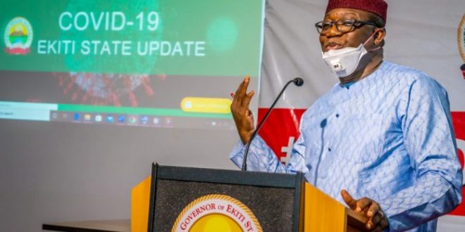 Ekiti: Fayemi Unveils Covid-19 Response Website