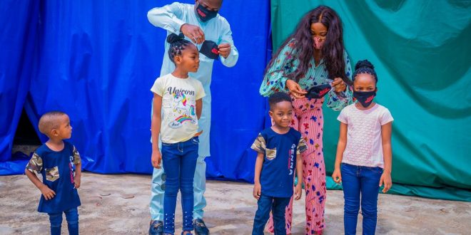 BON donates 1000 facemasks, organises celebrity calls to mark Children’s Day (Photos)