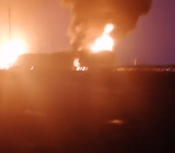 Tanker Explosion On Kara Side Of Lagos-Ibadan Expressway