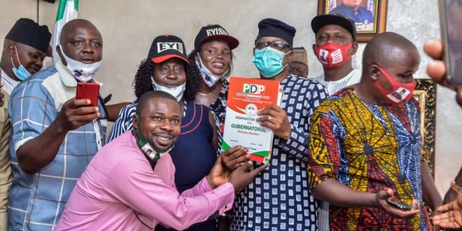 Ondo 2020 : Jegede Storms Abuja with former Deputy Governor, Rep members, Others