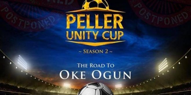 Shina Peller Announces Postponement of Peller Unity Cup Season II Due to COVID-19 Pandemic