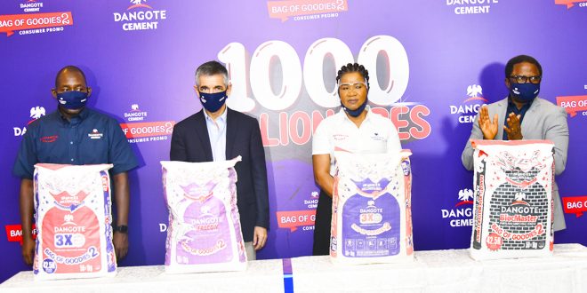 Dangote Cement’s ‘Bag of Goodies’ Promo Season 2 to Produce Nine Millionaires Daily for Four Months