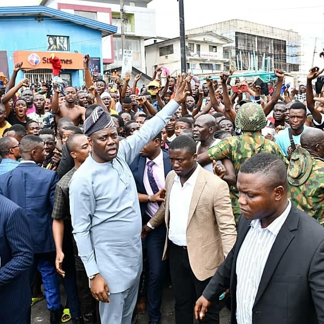 Makinde visits hot spots of violence in Ibadan