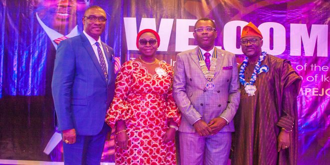 Rotary club of Ikeja installs new President