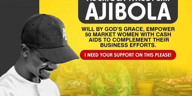 Ademola T. Ajibola To Share 500,000 Naira Amongst Market Traders.