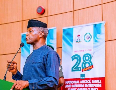 OSINBAJO IMPRESSED WITH PROGRESS OF MSMEs, SAYS FG WILL RESOLVE THEIR CHALLENGES, REMOVE BOTTLENECKS