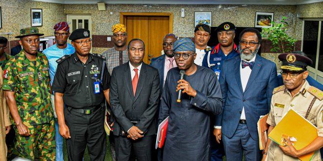 SANWO-OLU: NO GOING BACK ON JUNE 1 BANNING OF MOTORCYCLES IN SELECTED LG AREAS