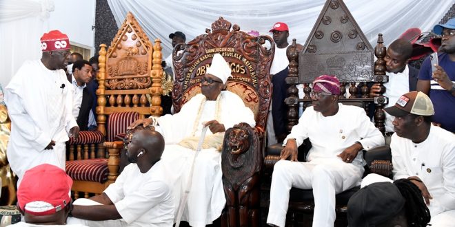 LAGOS AGOG AS TINUBU RETURNS TO LAGOS AMID JUBILATION BY PARTY SUPPORTERS