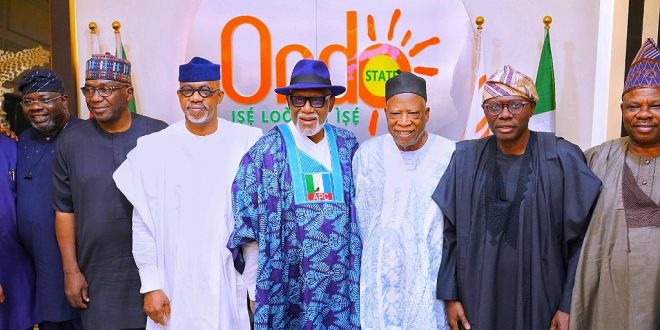 EKITI GUBER: TINUBU, SANWO-OLU, 13 GOVS DRUM SUPPORT FOR APC CANDIDATE