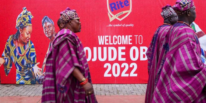 Rite Foods’ Ltd Powers Ojude Oba 2022 Festival With Refreshing Moments of Splendour, Pomp and Pageantry.